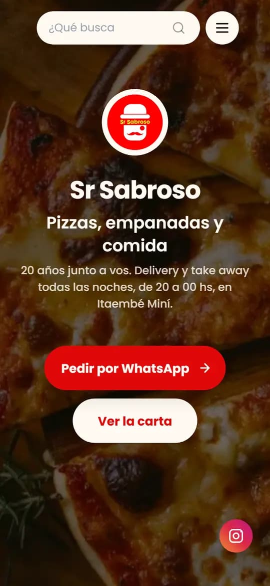 Captura de Sr Sabroso hecha con firstview