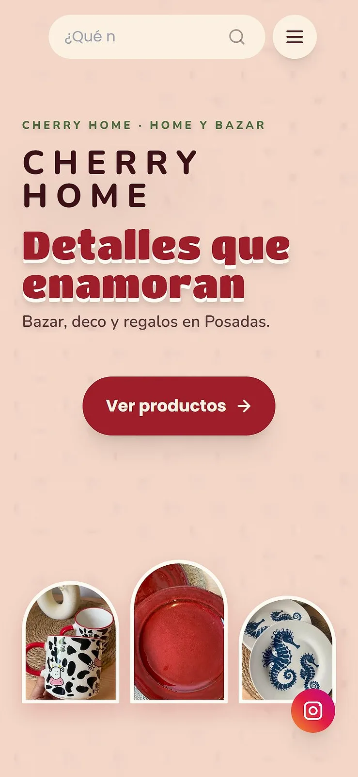Cherry Home en el celular