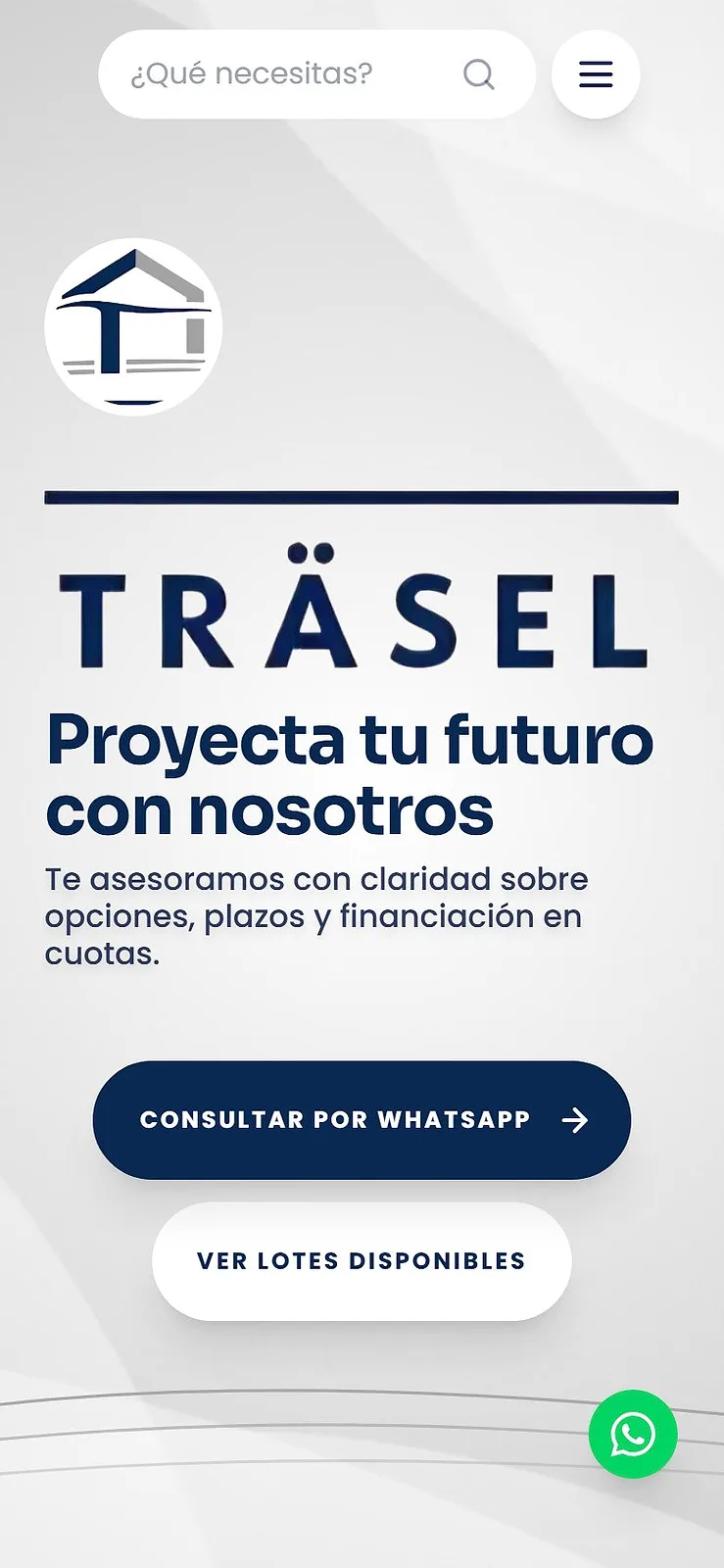 Träsel en el celular
